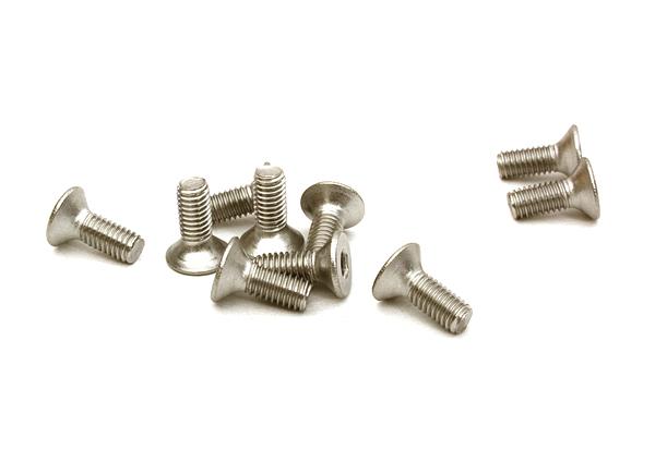 C27312 Steel 3 x 8mm Countersunk Hex Screw (10) RC Hardware - Image 1