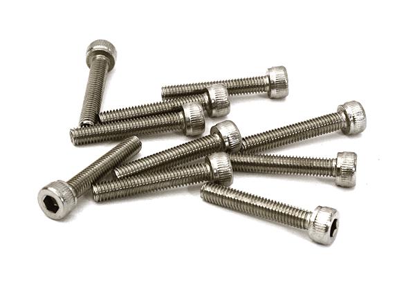 C27328 Steel 3 x 18mm Socket Head Hex Screw (10) RC Hardware - Image 1