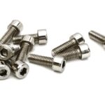 Steel 4 x 12mm Socket Head Hex Screw (10) RC Hardware