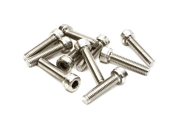 C27338 Steel 4 x 18mm Socket Head Hex Screw (10) RC Hardware - Image 1