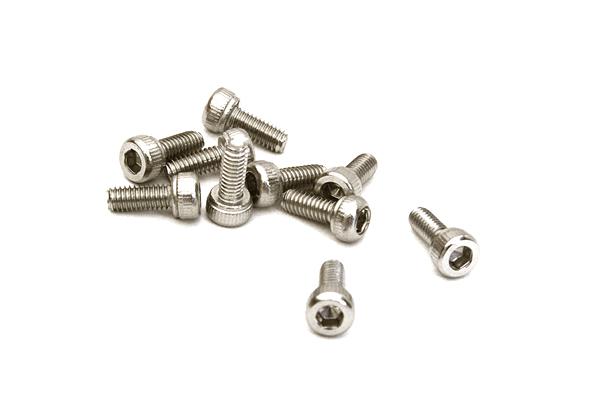 C27339 Steel 2.5 x 6mm Socket Head Hex Screw (10) RC Hardware - Image 1