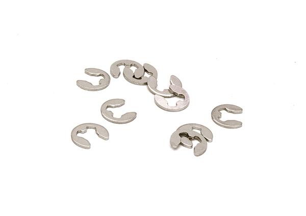 C27355 Steel 3mm E-Clip (10) RC Hardware - Image 1