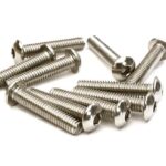 Steel 4 x 20mm Button Head Hex Screw (10) RC Hardware