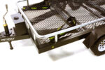 Machined Alloy Flatbed Dual Axle Car Trailer Kit for 1/10 Scale RC 580x320x110mm - Image 4