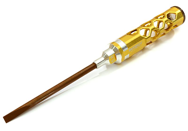 C27843GOLD Precision Tool Flat Head Driver with 5.8x120mm Shank - Image 1