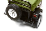 Alloy Realistic Model Camping Trailer w/Roof Top Tent for 1/10 RC 390x195x175mm - Image 2