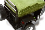 Alloy Realistic Model Camping Trailer w/Roof Top Tent for 1/10 RC 390x195x175mm - Image 3
