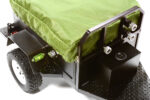 Alloy Realistic Model Camping Trailer w/Roof Top Tent for 1/10 RC 390x195x175mm - Image 4