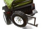 Alloy Realistic Model Camping Trailer w/Roof Top Tent for 1/10 RC 390x195x175mm - Image 6