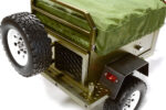 Alloy Realistic Model Camping Trailer w/Roof Top Tent for 1/10 RC 390x195x175mm - Image 2