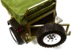 Alloy Realistic Model Camping Trailer w/Roof Top Tent for 1/10 RC 390x195x175mm - Image 6