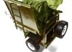 Alloy Realistic Model Camping Trailer w/Roof Top Tent for 1/10 RC 390x195x175mm - Image 8