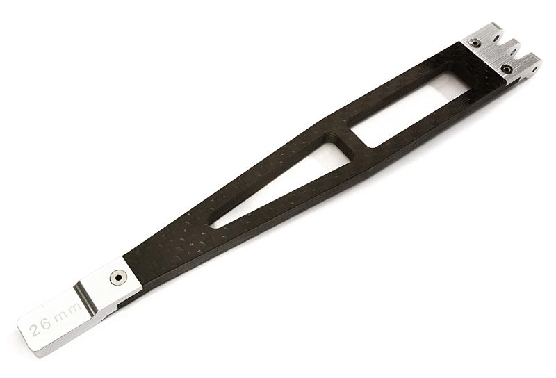 C28000SILVER Alloy & Composite Battery Plate for Traxxas 1/10 TRX-4 Crawler & 4-Tec 2.0 - Image 1