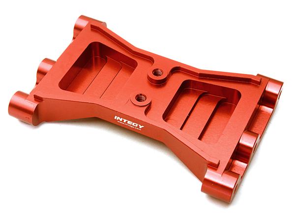C28048RED Billet Alloy Rear Chassis Crossmember for Traxxas TRX-4 Scale & Trail Crawler - Image 1
