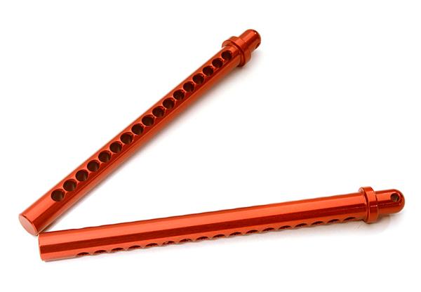 C28062RED Billet Machined Alloy 6mm Size Body Post 79mm Tall - Image 1