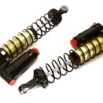 Rebound Adj Piggyback Shock (2) for Axial 1/10 & Off-Road Scale Crawler(L=104mm)