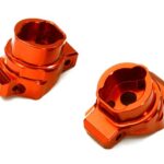 Billet Machined Alloy Rear Portal Drive Axle Mount for Traxxas TRX-4 Crawler