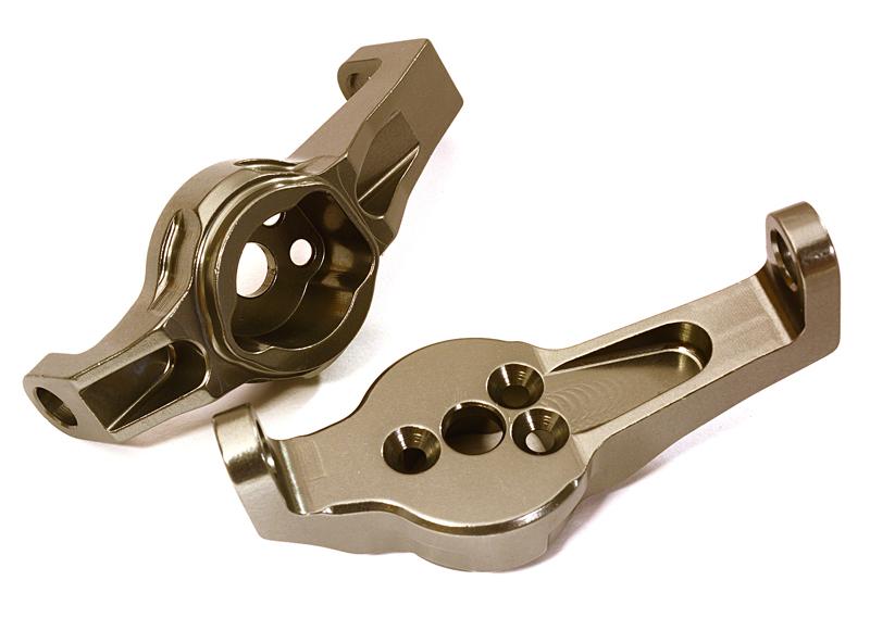 C28087GUN Billet Machined Alloy Caster Blocks for Traxxas TRX-4 Scale & Trail Crawler - Image 1