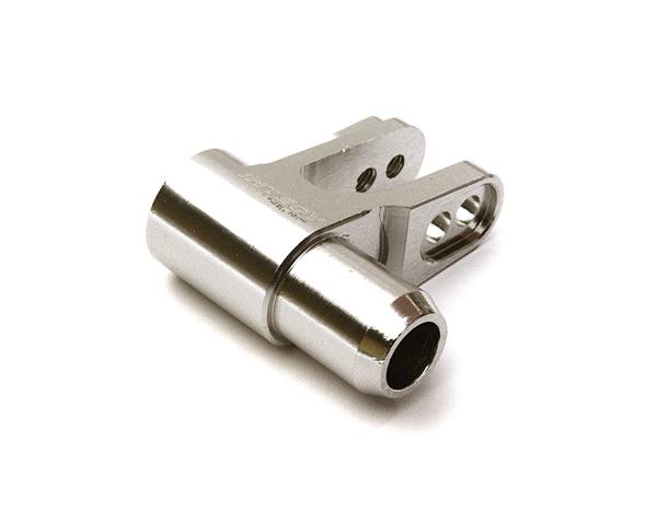 C28225SILVER Billet Machined Alloy Servo Horn for Traxxas X-Maxx 4X4 7747 - Image 1