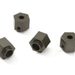 Alloy Machined 12mm Hex Wheel (4) Hub 9mm Thick for Traxxas TRX-4 Scale Crawler