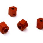 Alloy Machined 12mm Hex Wheel (4) Hub 9mm Thick for Traxxas TRX-4 Scale Crawler
