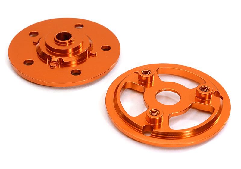 C28328ORANGE Machined Slipper Pressure Plate & Hub for 1/10 Summit & E-Maxx Brushless 6538 - Image 1