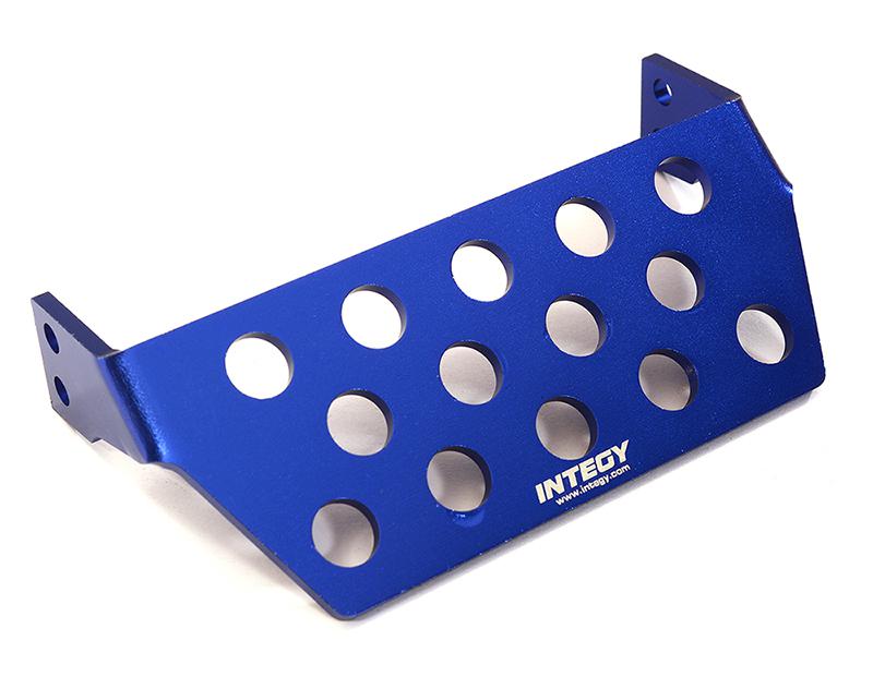 C28418BLUE Alloy Front Skid Plate for Traxxas TRX-4 Scale & Trail Crawler - Image 1
