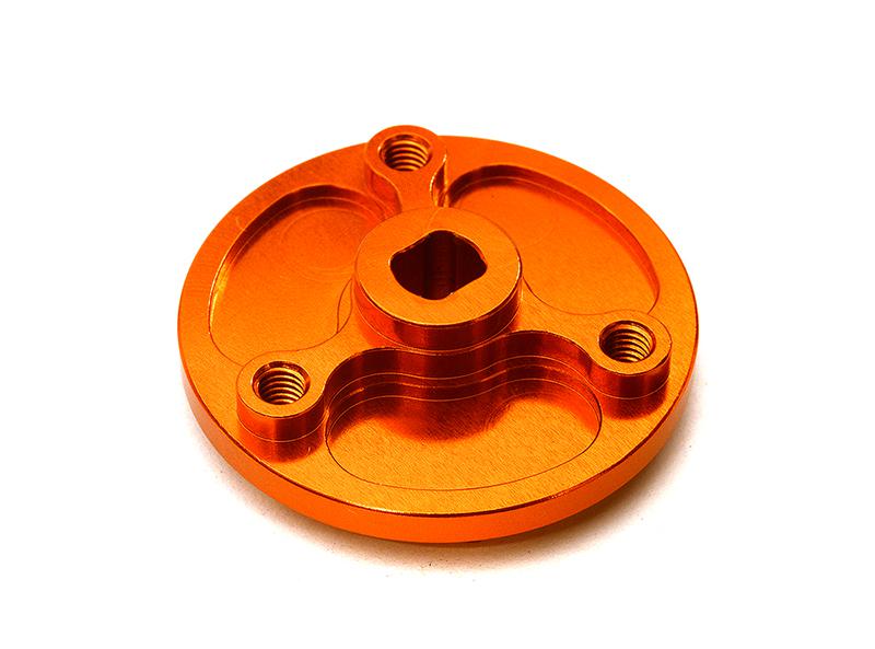 C28430ORANGE Billet Machined Spur Gear Adapter Hub for Redcat Everest Gen7 Pro - Orange - Image 1