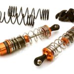 Machined 100mm Rear Alloy Shocks for Traxxas 1/10 Stampede, Rustler & Slash