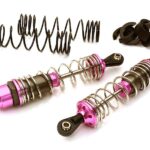 Machined 100mm Rear Alloy Shocks for Traxxas 1/10 Stampede, Rustler & Slash