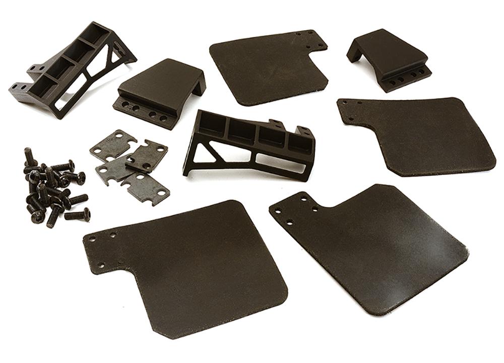 C28484 Off-Road Mud Flaps Dirt Guards for Traxxas TRX-4 Scale & Trail Crawler - Image 1