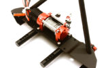Realistic Front Alloy Bumper w/ Winch & LED for Traxxas TRX-4 w/ 43mm Mount - Image 2