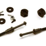 Alloy Machined Drive Shaft Set with 12mm Hex Hub for Tamiya T3-01