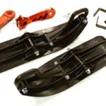 Front Sled Ski Attachment Set for Traxxas X-Maxx (for RWD Operation)