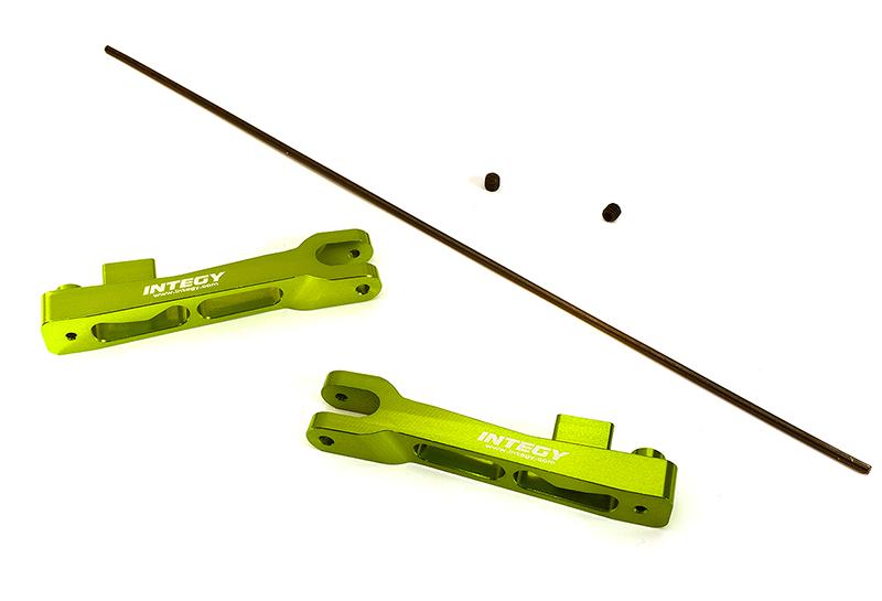 C28564GREEN Rear Anti-Roll Sway Bar Set for Traxxas 1/7 Unlimited Desert Racer 8598 - Image 1