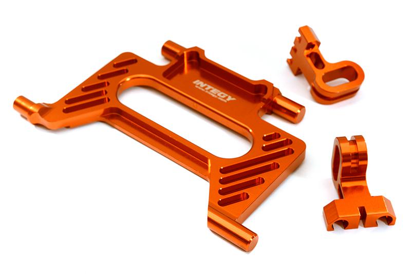 C28575ORANGE Orange Battery Plate for Traxxas 1/7 Unlimited Desert Racer - Aftermarket 8524 - Image 1