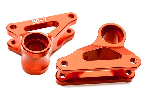 C28627RED Billet Machined Alloy 90T PRO2 Rear Rocker Arms for 1/10 E-Revo 2.0 5358 - Image 1