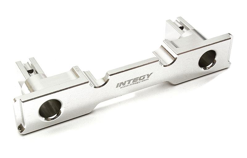 C28669SILVER Silver Billet Machined Rear Clipless Body Post for 1/10 Scale E-Revo 2.0 8614 - Image 1