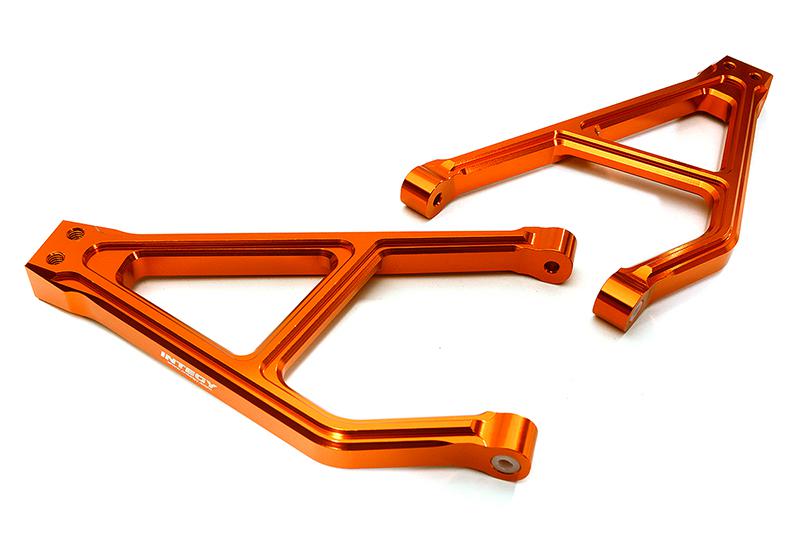 C28682ORANGE Billet Machined Rear Upper Suspension Arms for Traxxas 1/10 E-Revo 2.0 8633 8634 - Image 1