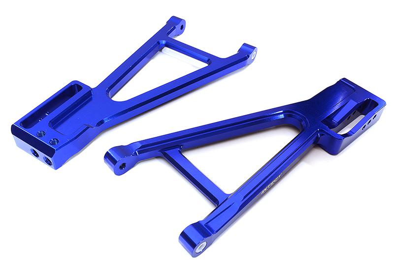 C28685BLUE Billet Machined Rear Lower Suspension Arms for Traxxas 1/10 E-Revo 2.0 8633 8634 - Image 1