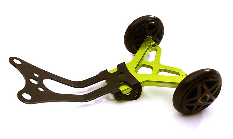 C28692GREEN Billet Machined Wheelie Bar for Traxxas 1/10 Stampede 2WD - Image 1