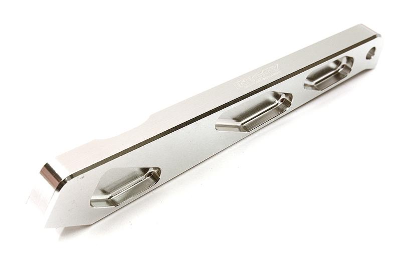 C28722SILVER Billet Short Rear Chassis Brace for Arrma 1/8 Notorious, Outcast 6S BLX AR320446 - Image 1