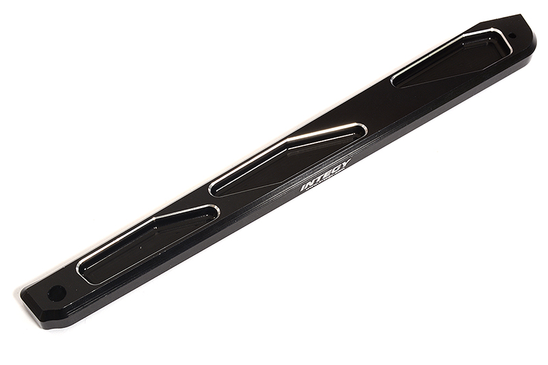 C28745BLACK Billet Machined Long Rear Chassis Brace for Arrma 1/8 Kraton 6S BLX AR320446 - Image 1