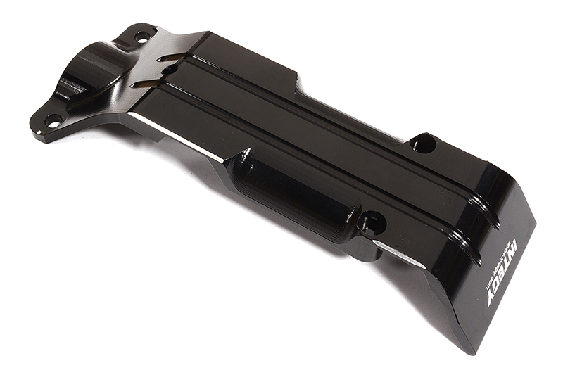 Black Billet Machined Alloy Rear Skid Plate for Traxxas 1/10 E-Revo 2.0 8637