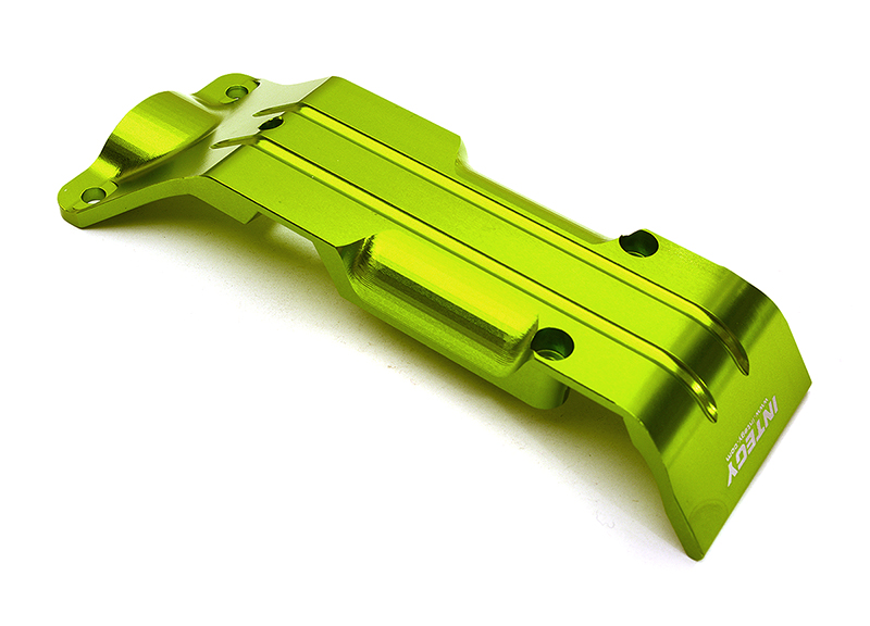 C28799GREEN Billet Machined Alloy Rear Skid Plate for Traxxas 1/10 E-Revo 2.0 8637 - Image 1