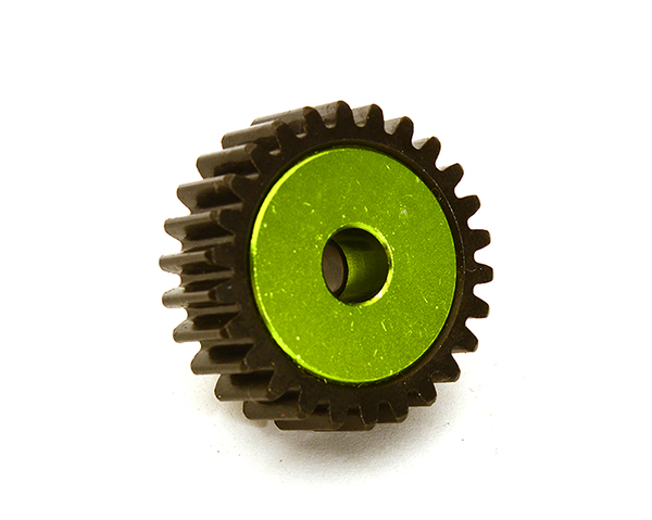 C28851GREEN 5mm Bore 0.8 MOD 26T Pinion Gear for Arrma 1/10 Granite 4X4 3S BLX ARAC7879 - Image 1