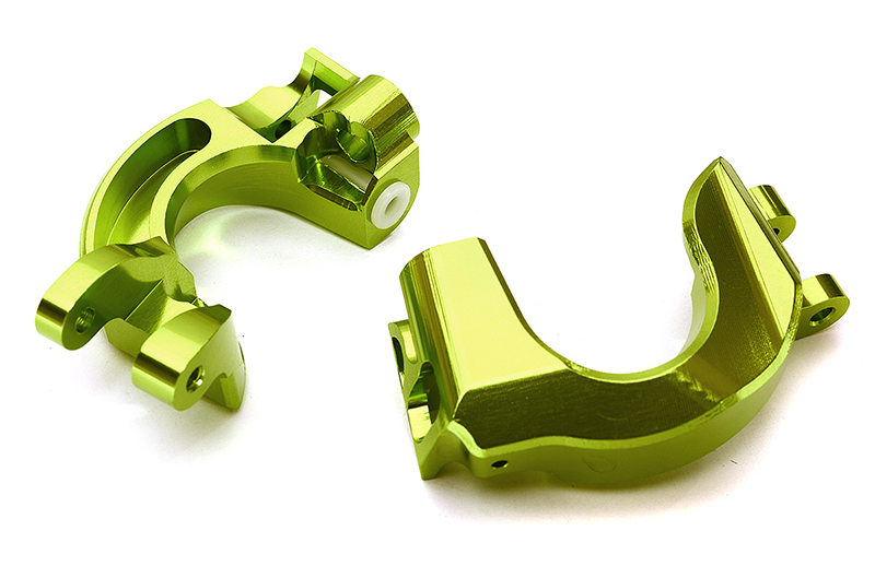 C28866GREEN Billet Machined Caster Blocks for Arrma 1/10 Granite 4X4 3S BLX AR330442 - Image 1