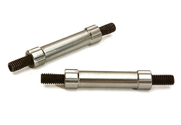 C28873GUN Billet Machined 25mm Aluminum Linkages (2) M4 Threaded for 1/10 Scale Crawler - Image 1