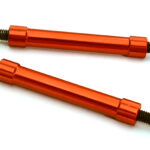 Billet Machined 40mm Aluminum Linkages (2) M4 Threaded for 1/10 Scale Crawler