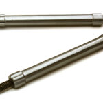 Billet Machined 55mm Aluminum Linkages (2) M4 Threaded for 1/10 Scale Crawler